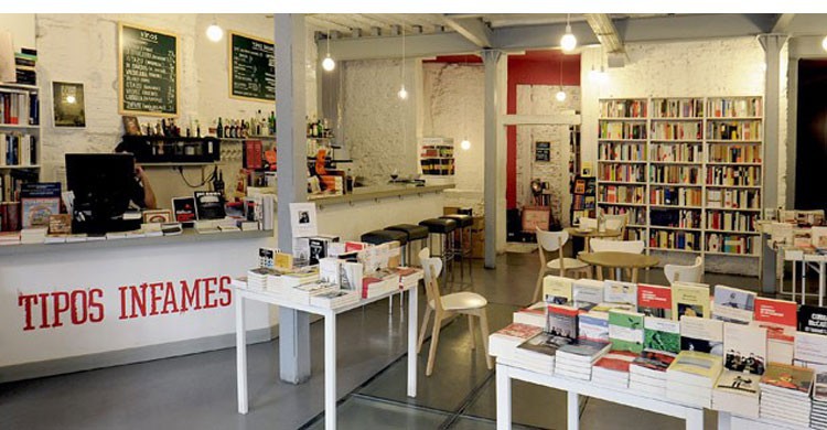Librería Tipos Infames (Fuente: tiposinfames.com)