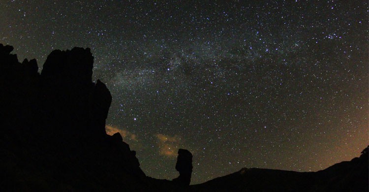 La Vía Láctea desde el Parque Nacional del Teide (Flickr)