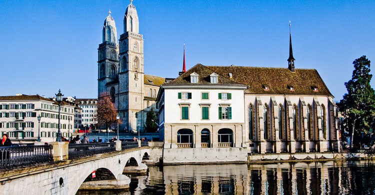 La Catedral de Zúrich, Suiza (Flickr)