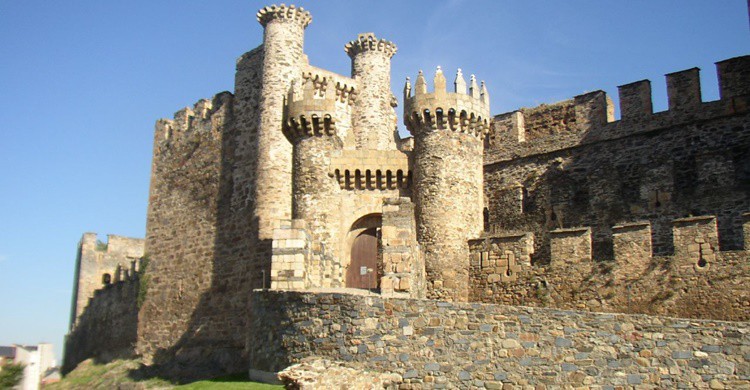 Castillo medieval de Ponferrada. José Antonio Gil Martínez (Flickr)