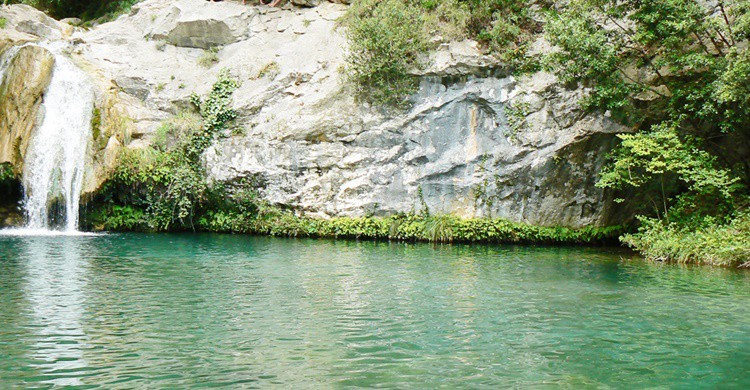 Piscina natural de Aniol d’Aguja, en Girona. (Flickr)