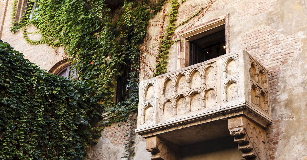 Balcón de Romeo y Julieta, Verona (iStock)