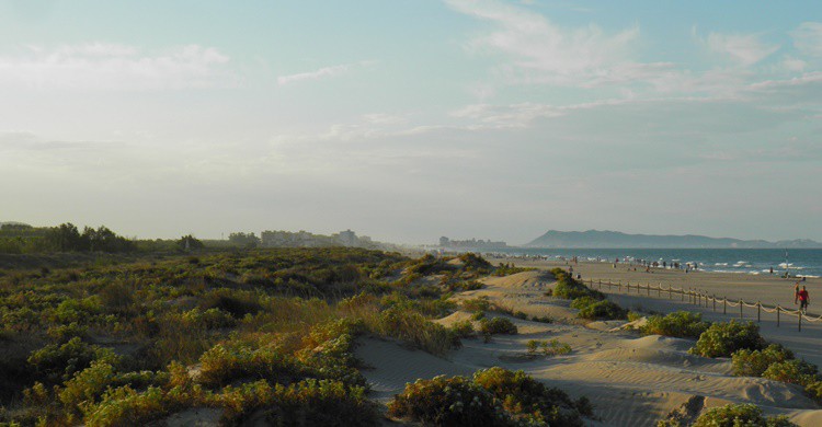 Playa salvaje de L'Ahuir, una de las playas más bonitas de Valencia (Flickr: vicente_mb)