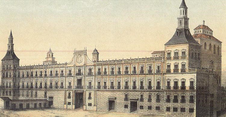 Imagen del Alcázar de Madrid (es.m.wikipedia.org).