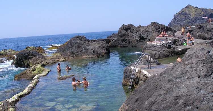 Piscinas naturales de El Caletón, en Garachico. Angel Gallardo (Flickr)