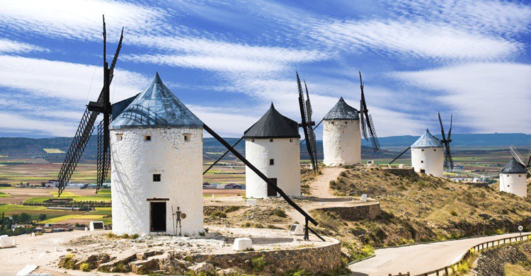 Molinos en Campo de Criptana. VYCHEGZHANINA (iStock)
