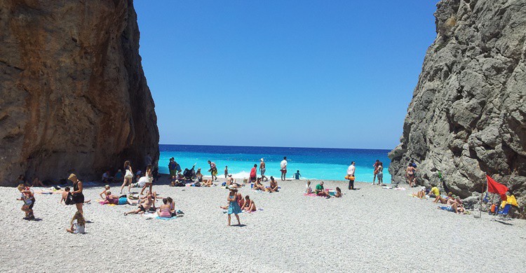 Playa de la Calobra o de Torrent de Pareis. Morfheos (Flickr)