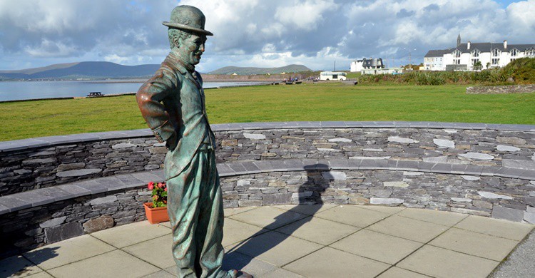 Estatua de Chaplin en Irlanda. Tom Ballard (Flickr)