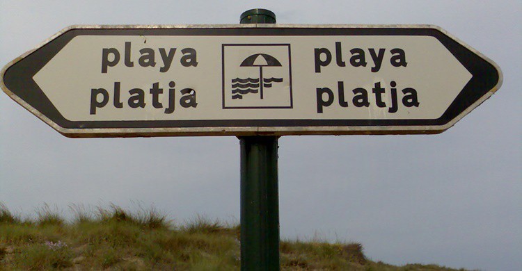 Señales para ir a la playa en la Albufera. Sento (Flickr)