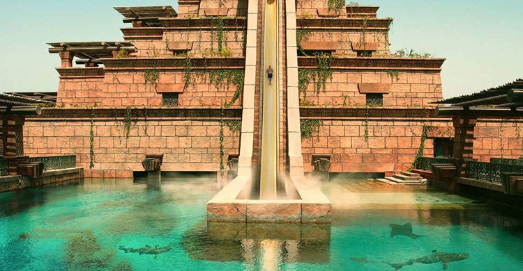 Torre de Neptuno. Aquaventure (Facebook)