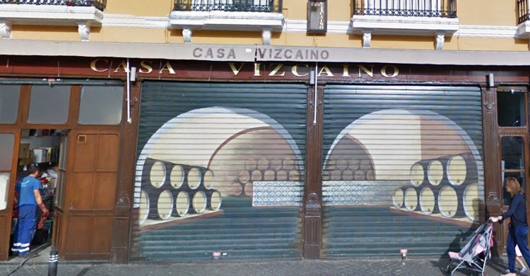 El cierre del bar. Casa Vizcaíno (Google Maps)