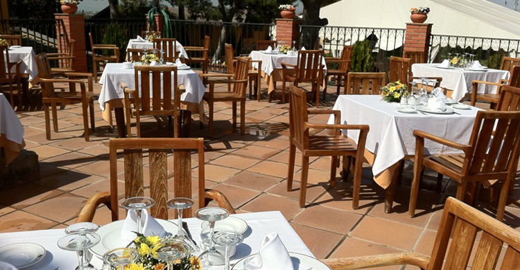 La terraza de La Cañada. Restaurante La Cañada (Facebook)