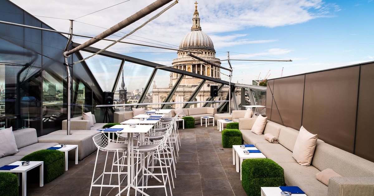 La terraza del Madison. Madison Restaurant London (Facebook)