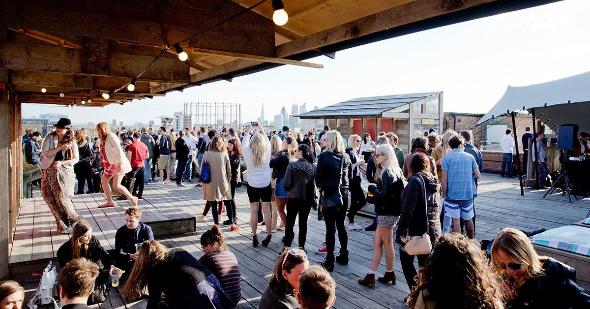 Una de las terrazas de Netil House. Netil House (Facebook)