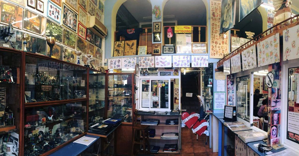 Sala del museo. El Templo Tattoos Torremolinos (Facebook)