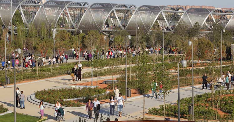 Parque de Arganzuela en Madrid Río (madrid.es)