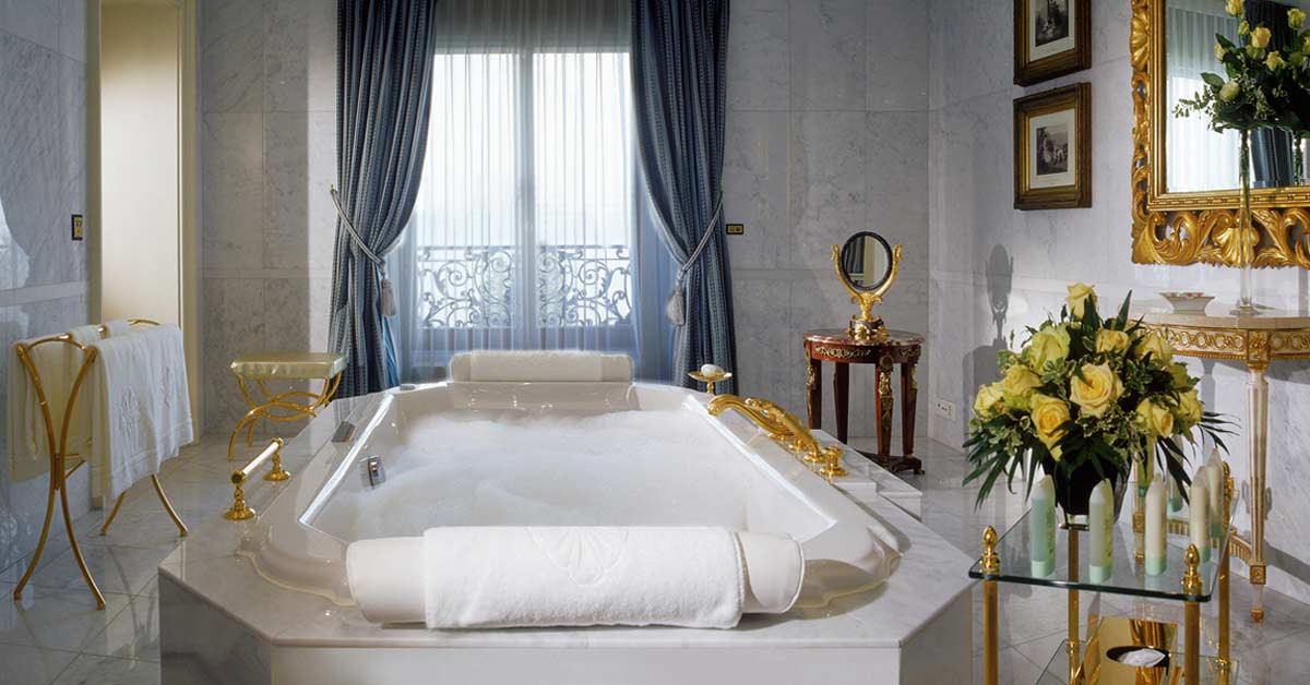 Suite Imperial del hotel Beau Rivage, en Lausana (brp.ch) 