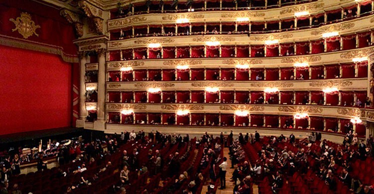 Teatro La Scala de Milán (Flickr)