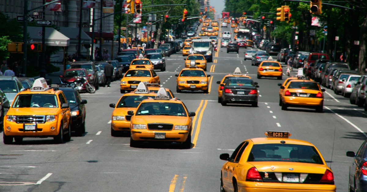 Taxis en Nueva York (Flickr)