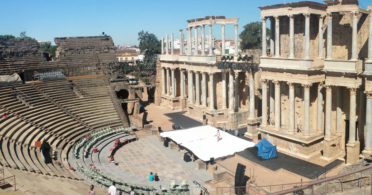 El maravilloso Teatro de Mérida (Flickr)
