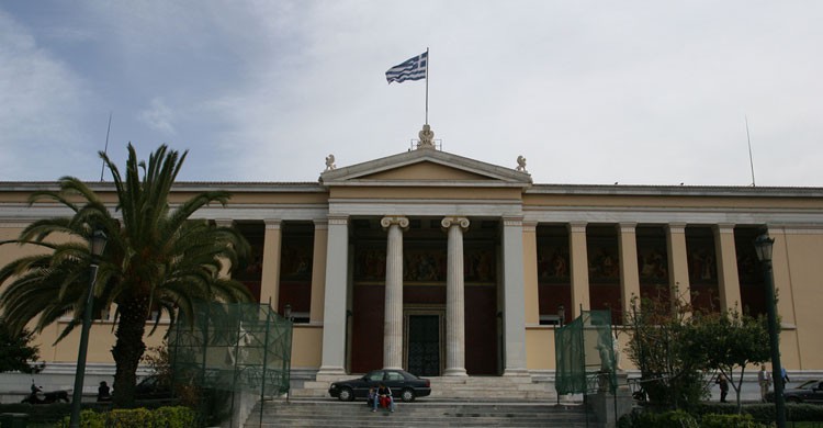 Universidad de Atenas, Grecia (Flickr)