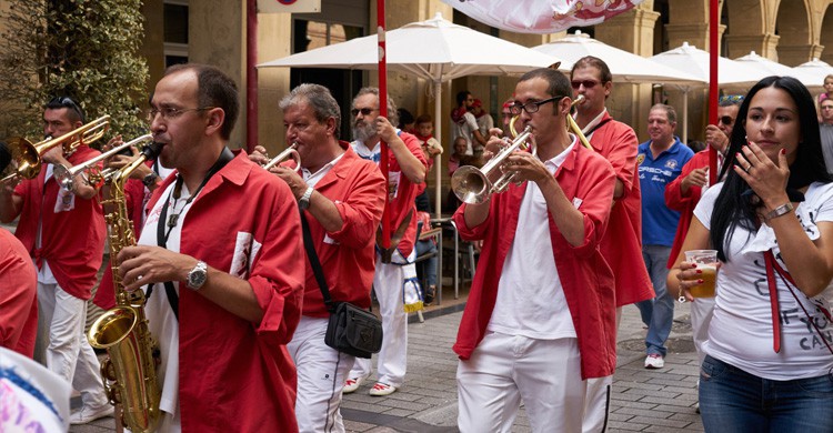 vida en la calle en Logroño (Istock)