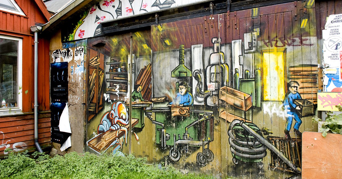 Christiania, Copenhague (iStock)