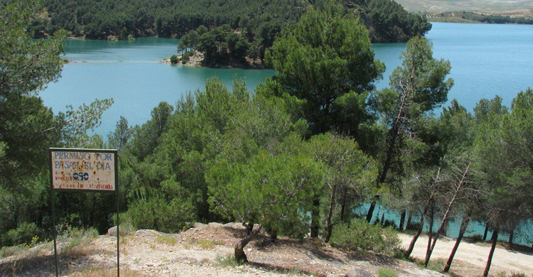 Vista parcial del embalse Conde de Guadalhorce. Francisco Escalera Granados (Flickr)