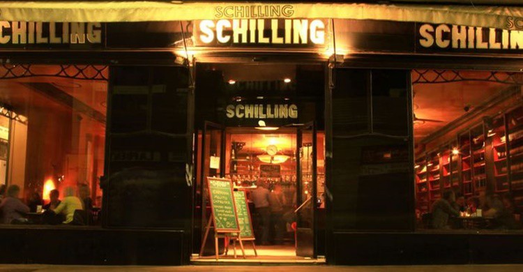 Fachada del Café Schilling (https://www.facebook.com/Caf%C3%A9-Schilling-681680808527298/)