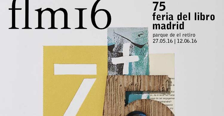 Detalle del cartel de la Feria del Libro 2016 (ferialibromadrid.com)