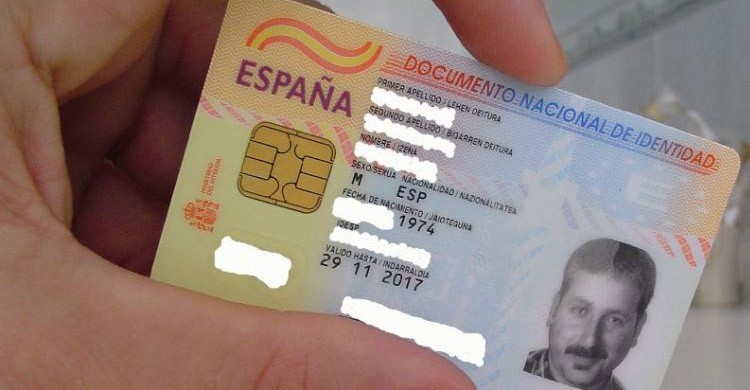DNI español (Youtube)