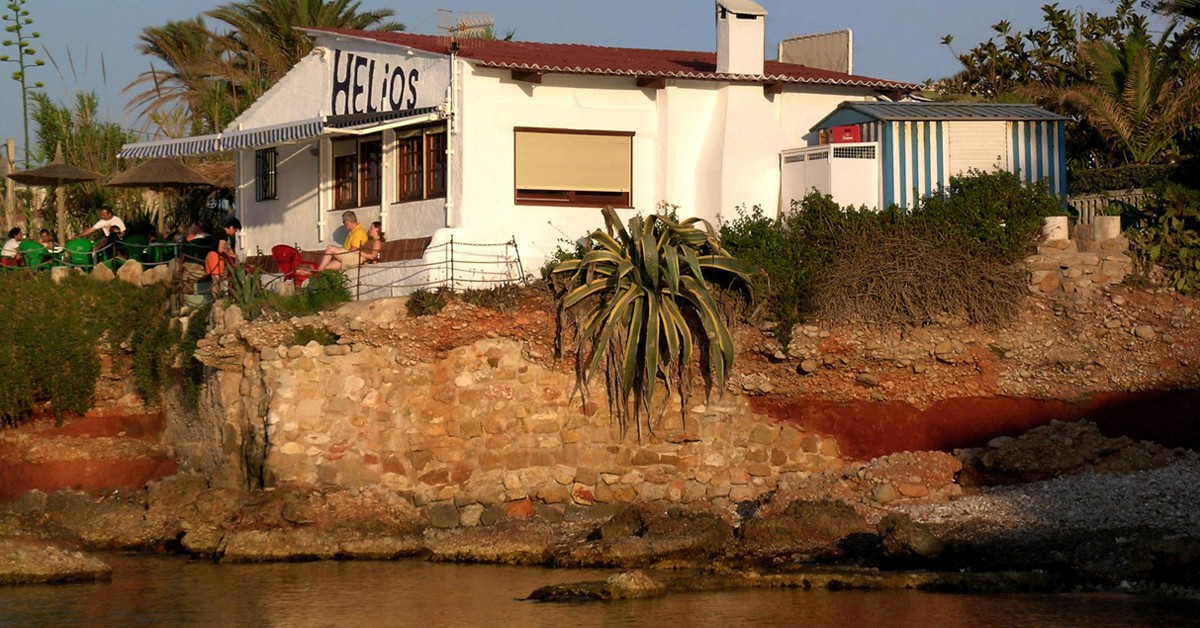 Desde el mar. Helios Denia (Facebook)