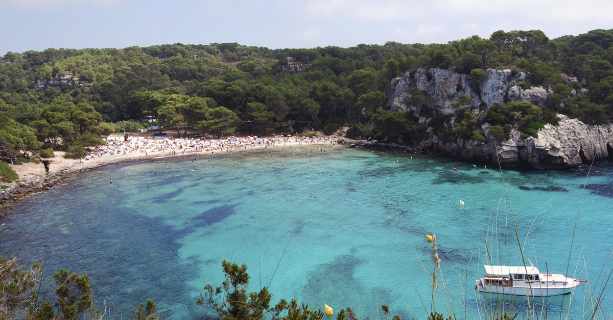 La playa Macarella en Menorca (iStock)