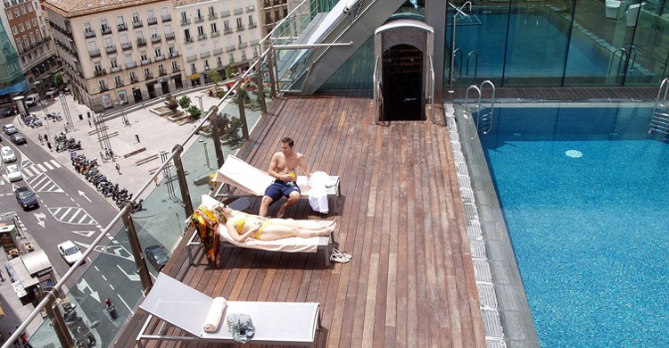 Desde lo más alto. Hotel Santo Domingo (Facebook)