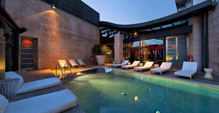 La intimidad de la piscina. Urban (www.hotelurban.com)