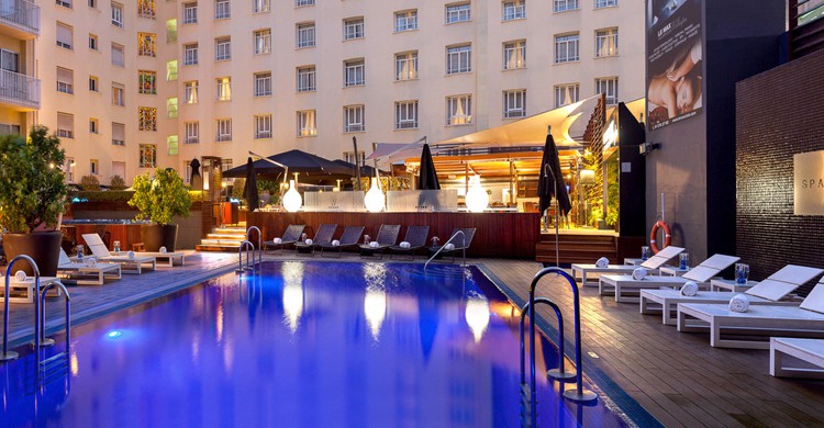 Elegancia nocturna. Hotel Wellington (www.hotel-wellington.com)