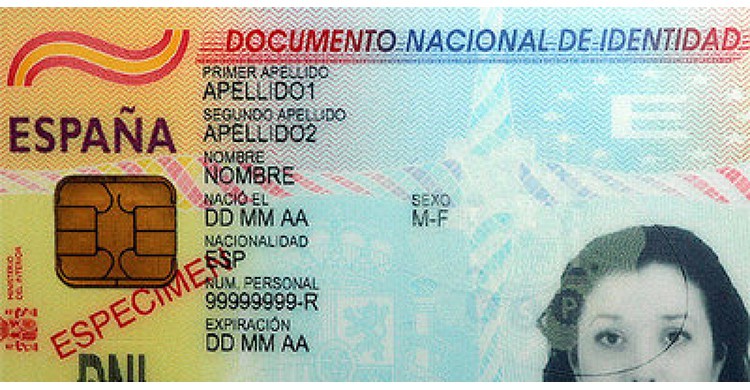 DNI español (Youtube)