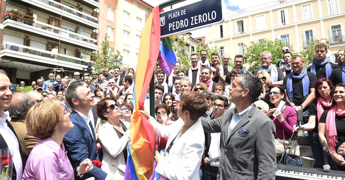 Inauguración de la plaza Pedro Zerolo (G3online)