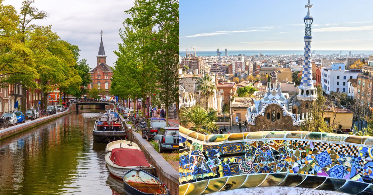 Amsterdam / Barcelona (Istock)