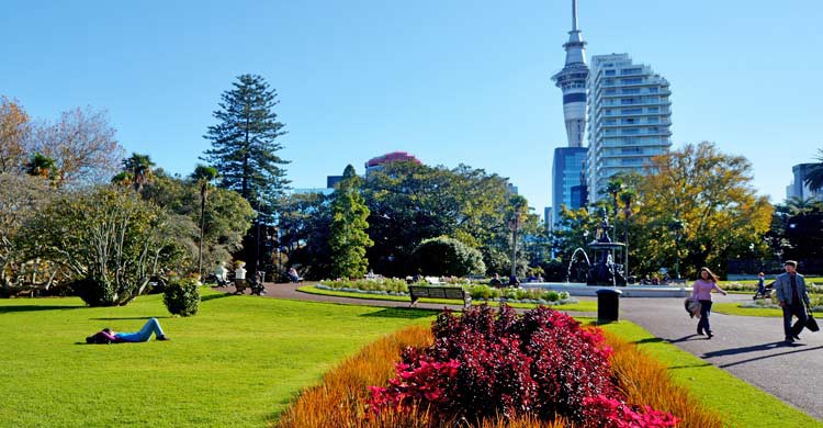 Albert Park, en Auckland (iStock)