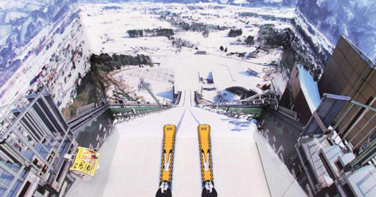 Baño a bordo de tus skies (Fuente:iliketowastemytime.com)