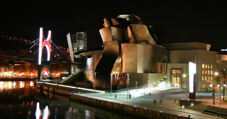 El Museo Guggenheim de BIlbao (Flickr)