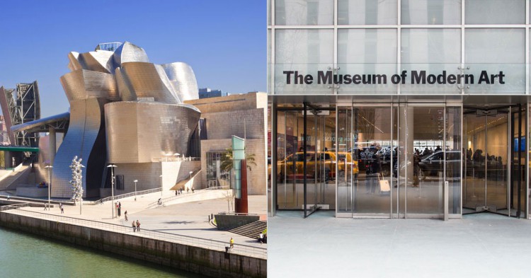 Guggenheim Bilbao vs Moma NY (Istock)
