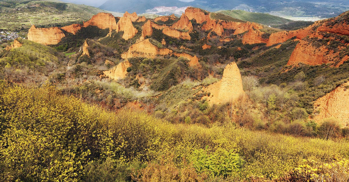Las Médulas, de mina de oro a Patrimonio de la Humanidad (iStock)