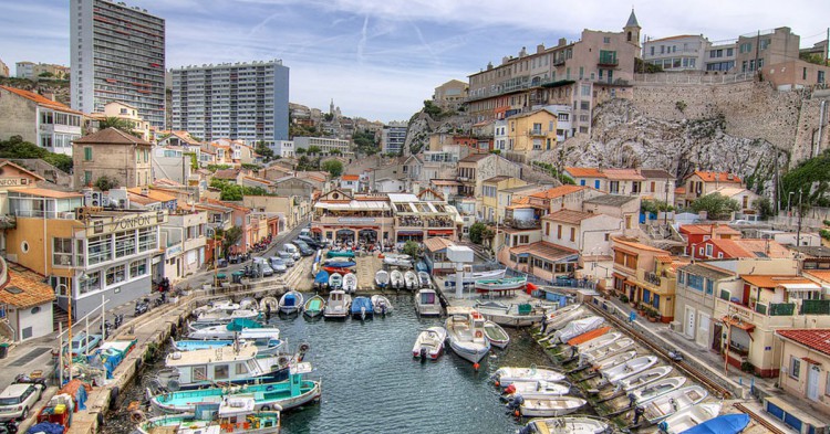La portuaria Marsella, Francia (Flickr)
