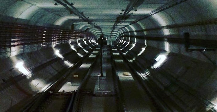 Túnel del metro de Barcelona (Flickr)