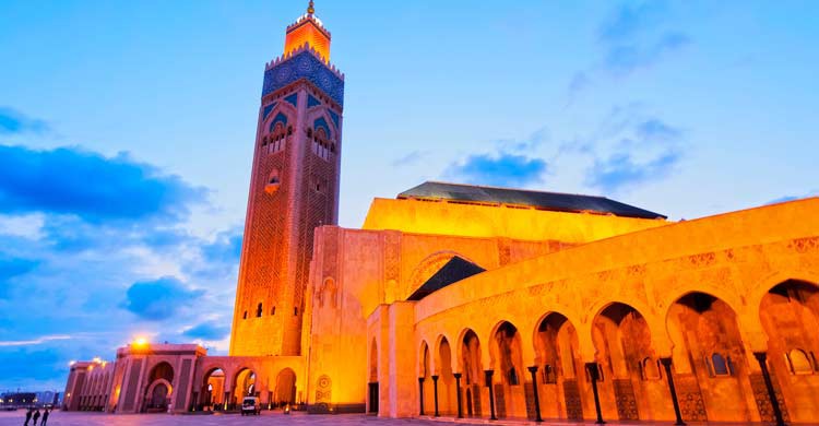 Mezquita de Hassan II en Casablanca (iStock)