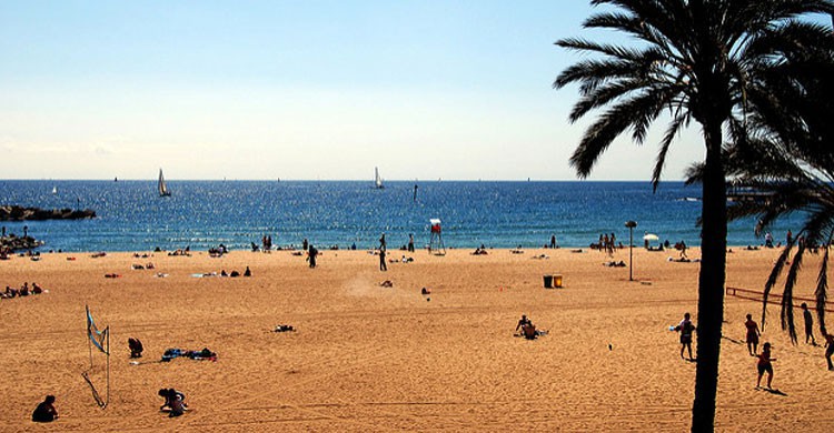 Playa de Barcelona (Flickr)
