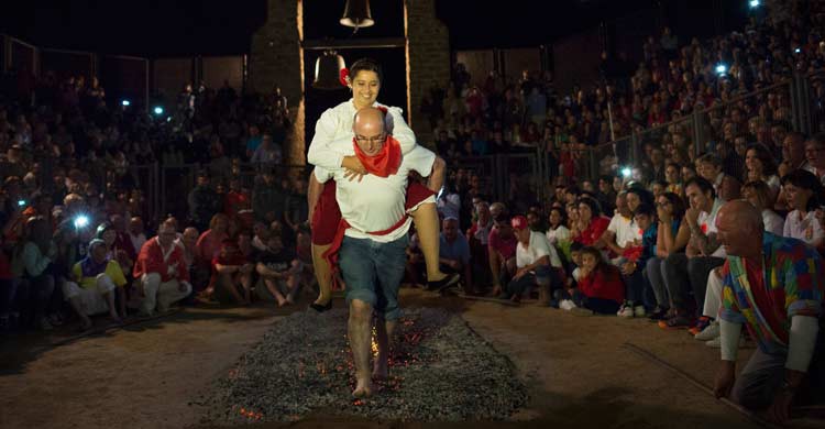 Noche de San Juan en San Pedro Manrique, en Soria. Israel López (Gtresonline)