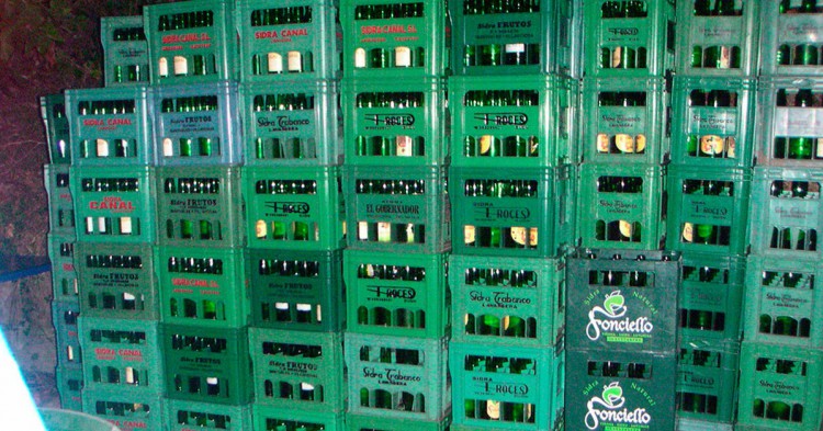 Botellas de sidra para acompañar (Flickr)